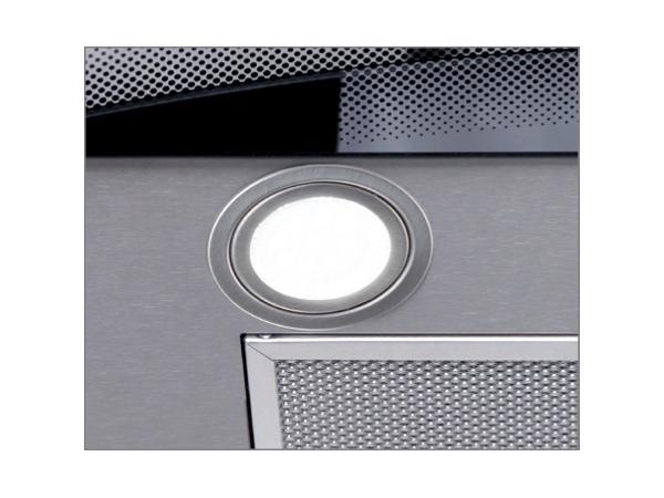 Cristal Glass Inox 90 cm